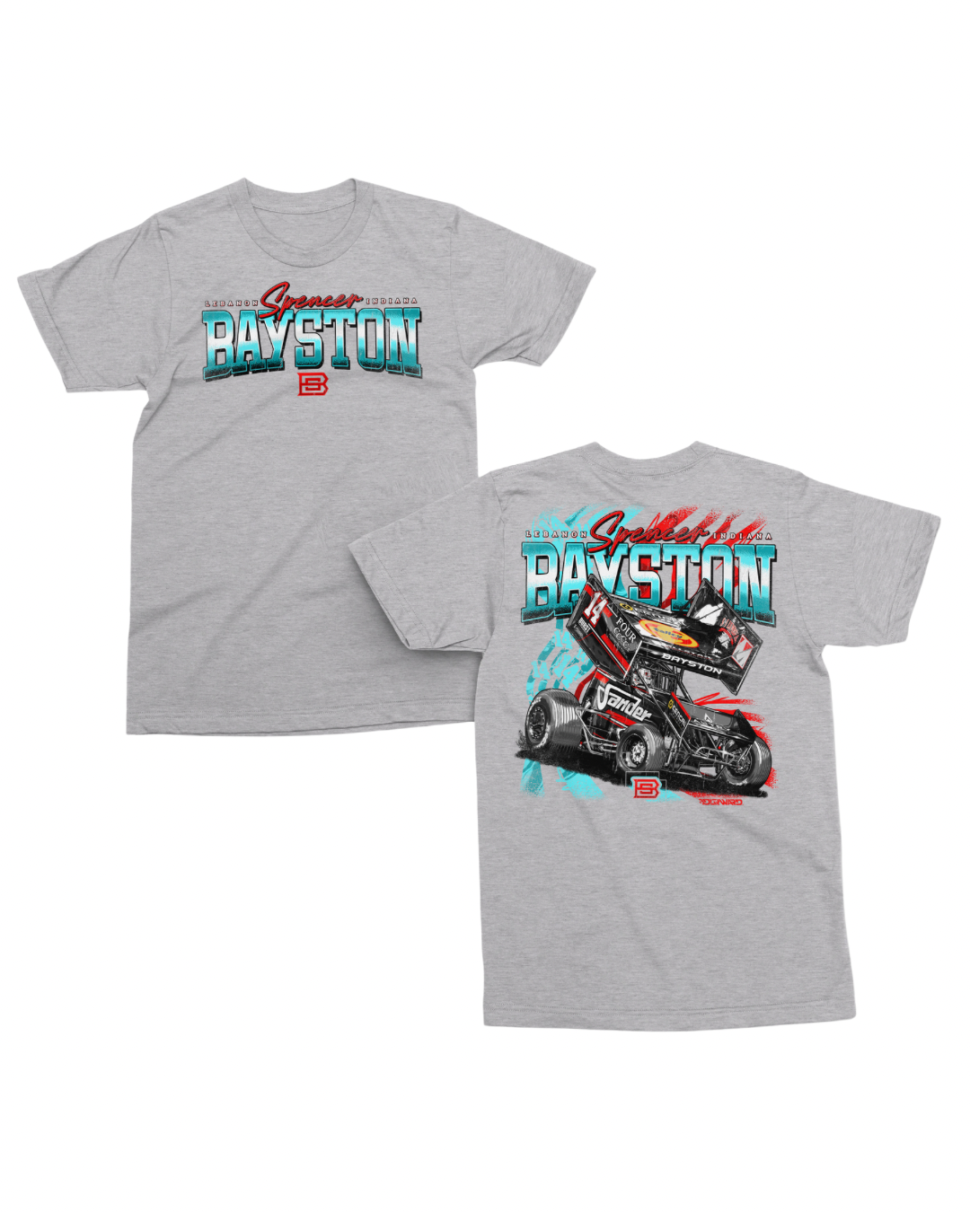 FORWARD MOTION ASH GREY T-SHIRT