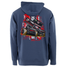 Load image into Gallery viewer, MIDNIGHT 5 HOODIE - ENSIGN BLUE