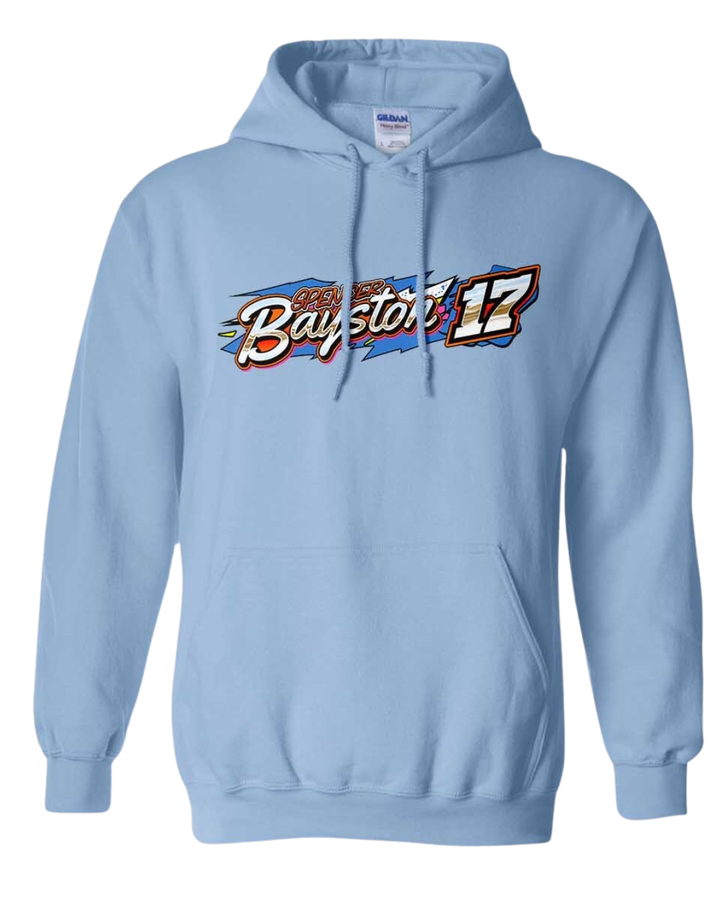 MECHANICAL BLUE LIGHT BLUE HOODIE