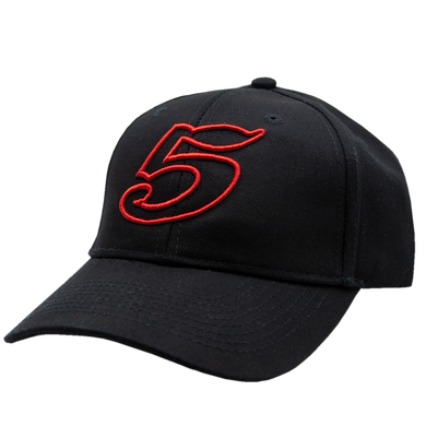 Red 5 Snapback - Black