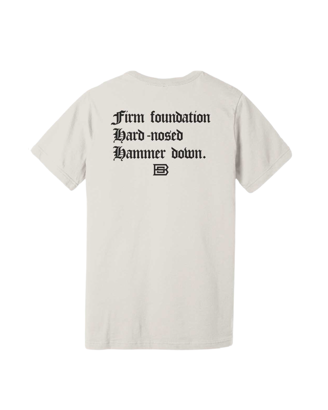 FIRM FOUNDATION T-SHIRT VINTAGE WHITE