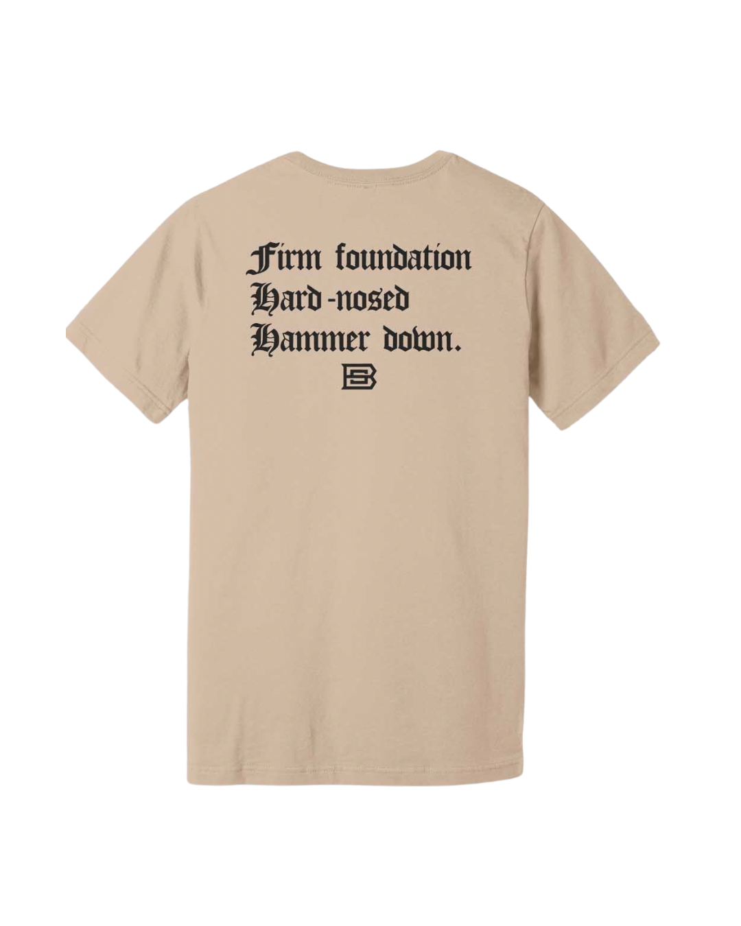 FIRM FOUNDATION T-SHIRT TAN