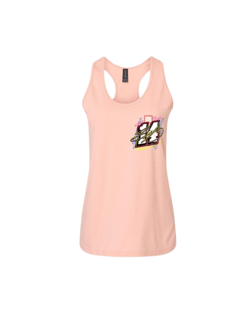 RIPPIN' VINTAGE DUSTY ROSE LADIES TANK – Spencer Bayston Racing