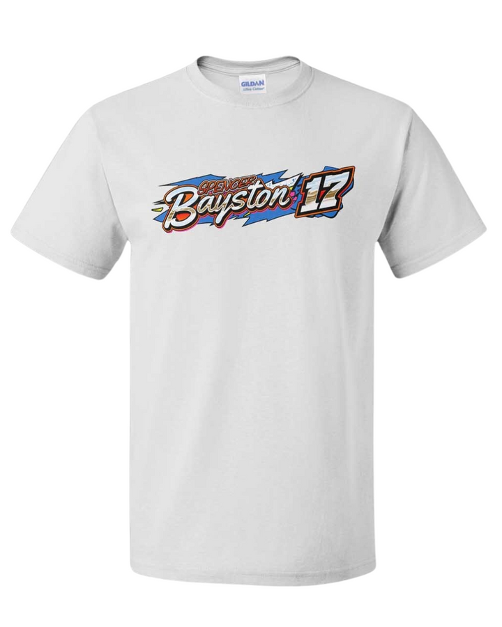 MECHANICAL BLUE WHITE T-SHIRT