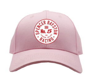 Pink Velcro Patch Hat